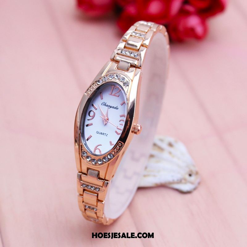 Horloges Dames Armbanden Vrouwen Waterdicht Meisje Strass Kopen