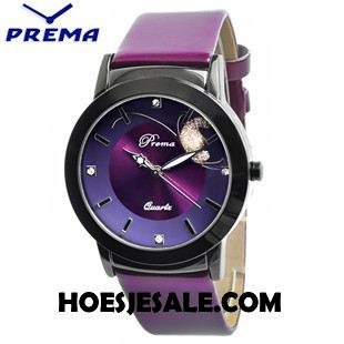 Horloges Dames Echte Lichtende Nachtwolken Mode Vrouwen Purper Kopen