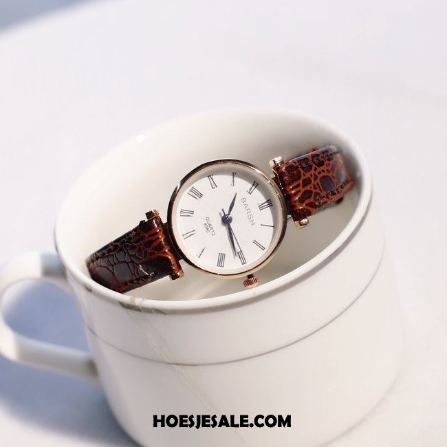 Horloges Dames Eenvoudig Mode Vrouwen Horloge Mini Goedkoop