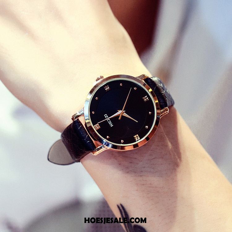 Horloges Dames Eenvoudig Vintage Horloge Lovers Mannen Kopen