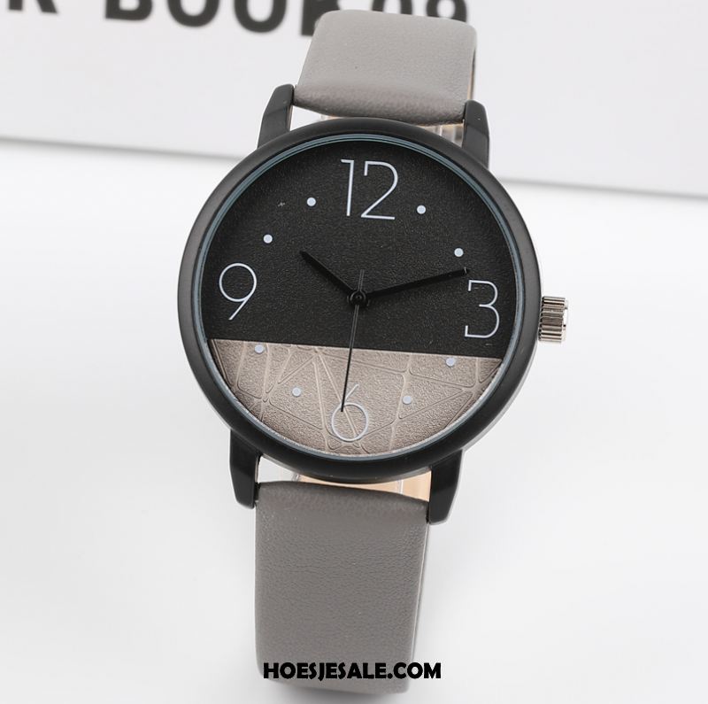 Horloges Dames Gemiddelde Student Casual Horloge Trend Korting