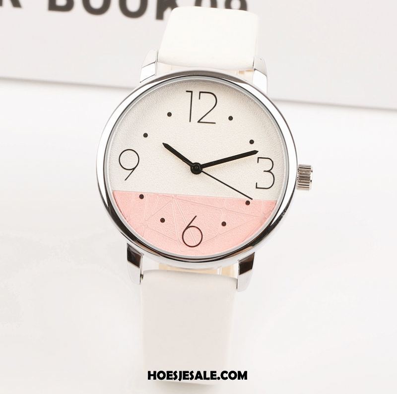 Horloges Dames Gemiddelde Student Casual Horloge Trend Korting