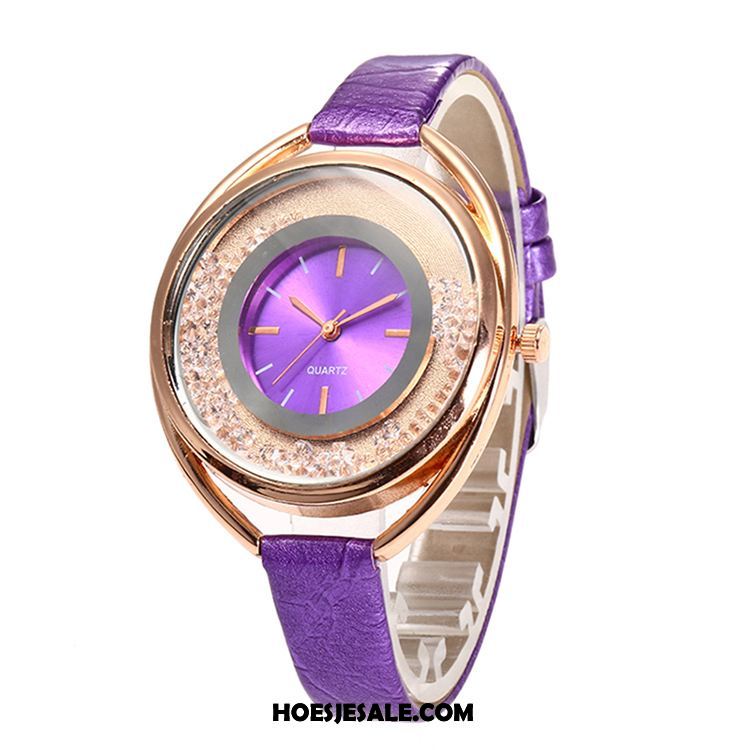 Horloges Dames Goedkoop Vrouwen Ster Mode Horloge Online