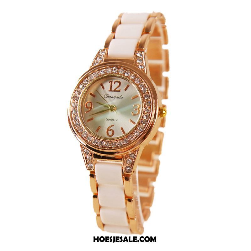 Horloges Dames Horloge Strass Waterdicht Mode Merken Sale