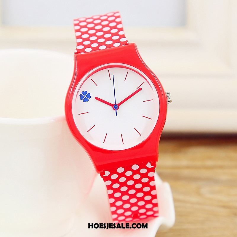 Horloges Dames Horloge Vers Student Schattig Snoep Kleur Winkel