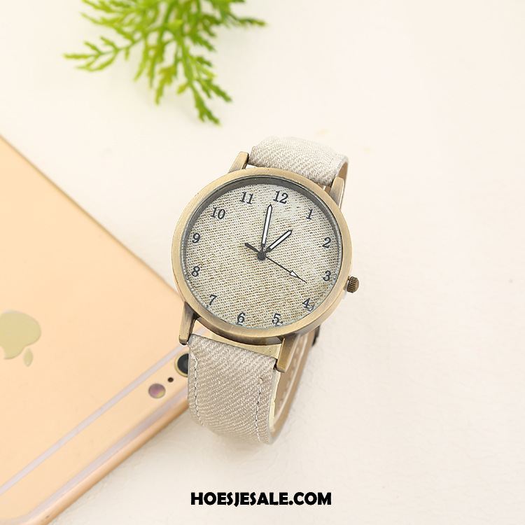 Horloges Dames Horloge Vrouwen Vintage Casual Trend Winkel