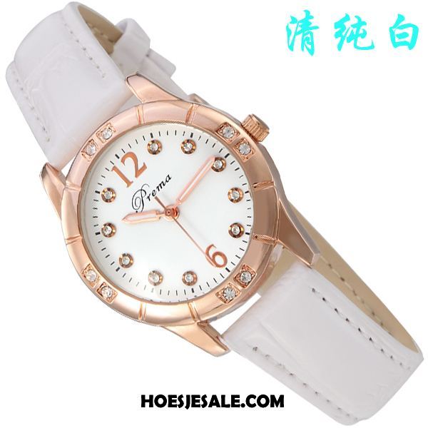 Horloges Dames Merken Vrouwen Student Roze Mode Online