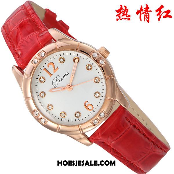 Horloges Dames Merken Vrouwen Student Roze Mode Online