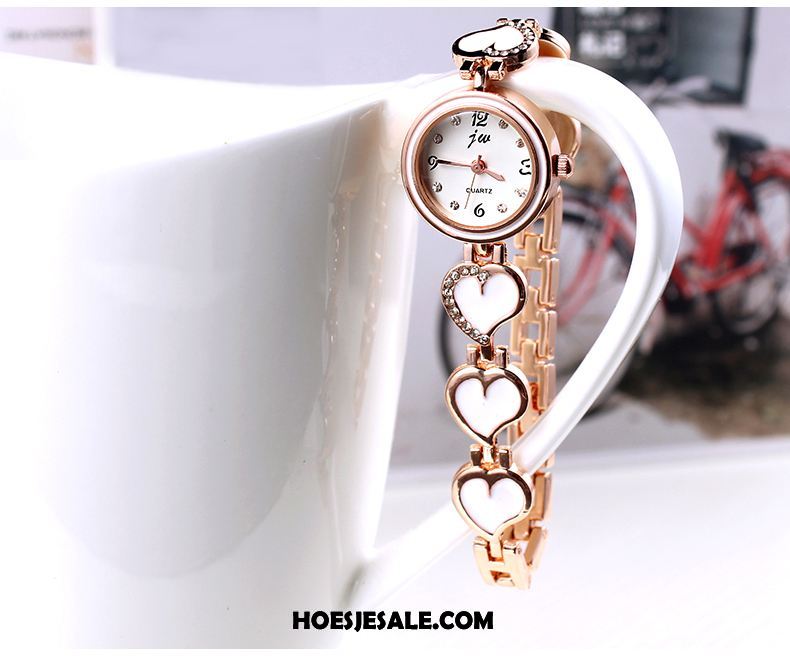 Horloges Dames Mini Quartz Horloge Nieuw Strass Alle Wedstrijden Sale