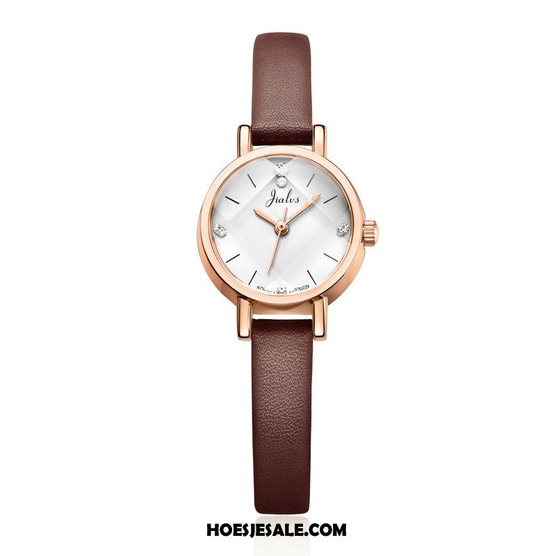 Horloges Dames Mini Quartz Horloge Vrouwen Eenvoudig Nieuw Sale