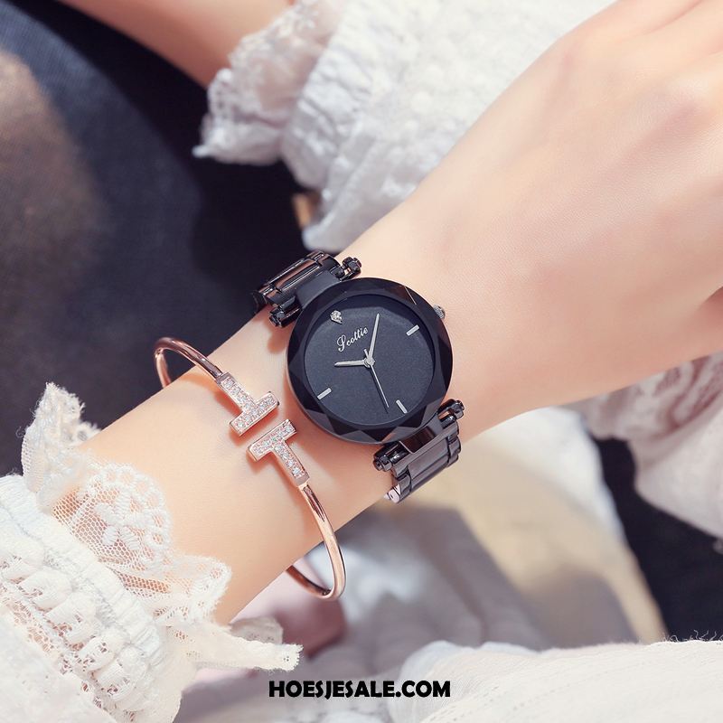 Horloges Dames Mode Horloge Student Eenvoudig Waterdicht Sale