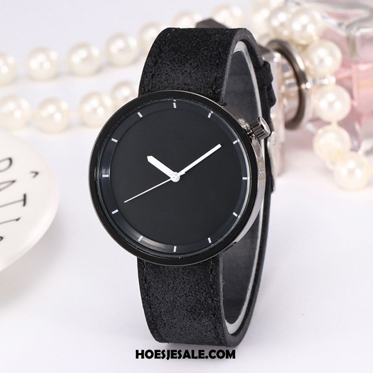 Horloges Dames Quartz Horloge Comfortabel Dun Riem Scheppend Sale