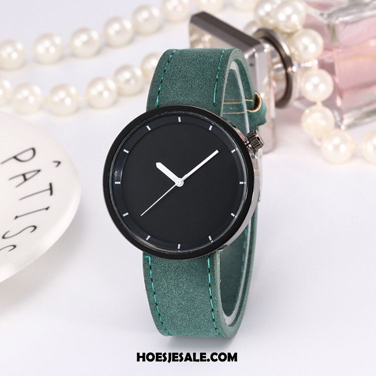 Horloges Dames Quartz Horloge Comfortabel Dun Riem Scheppend Sale