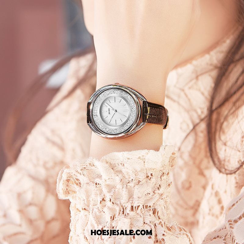 Horloges Dames Quartz Horloge Nieuwe Trend Mode Student Sale