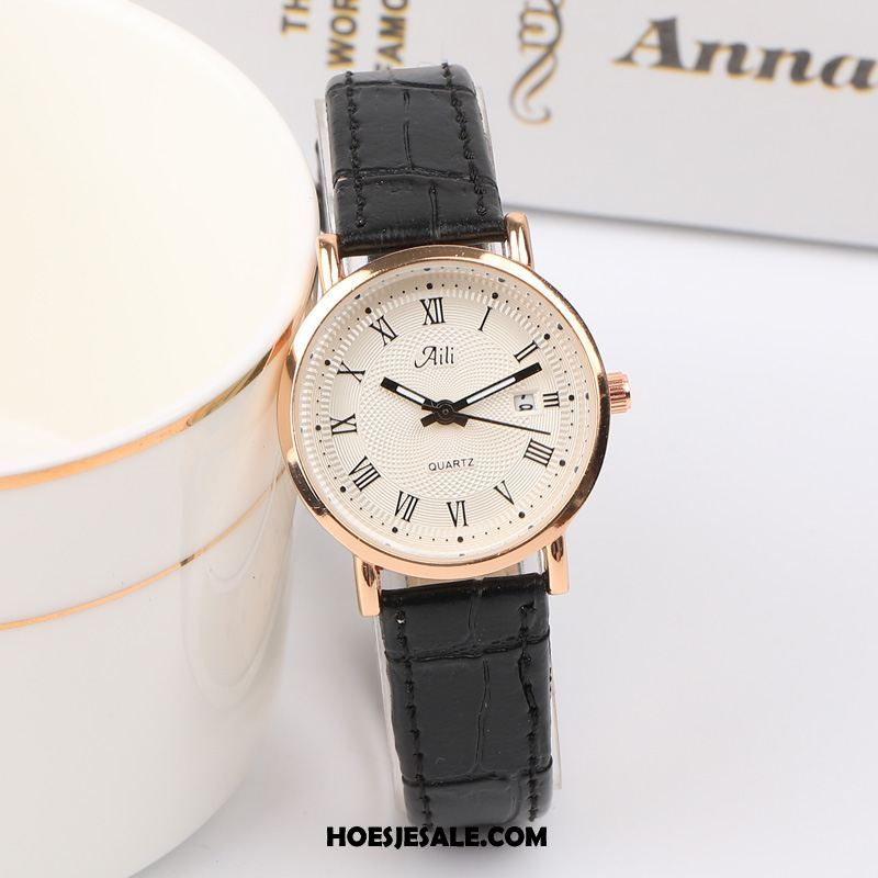 Horloges Dames Quartz Horloge Student Lovers Elegante Casual Goedkoop