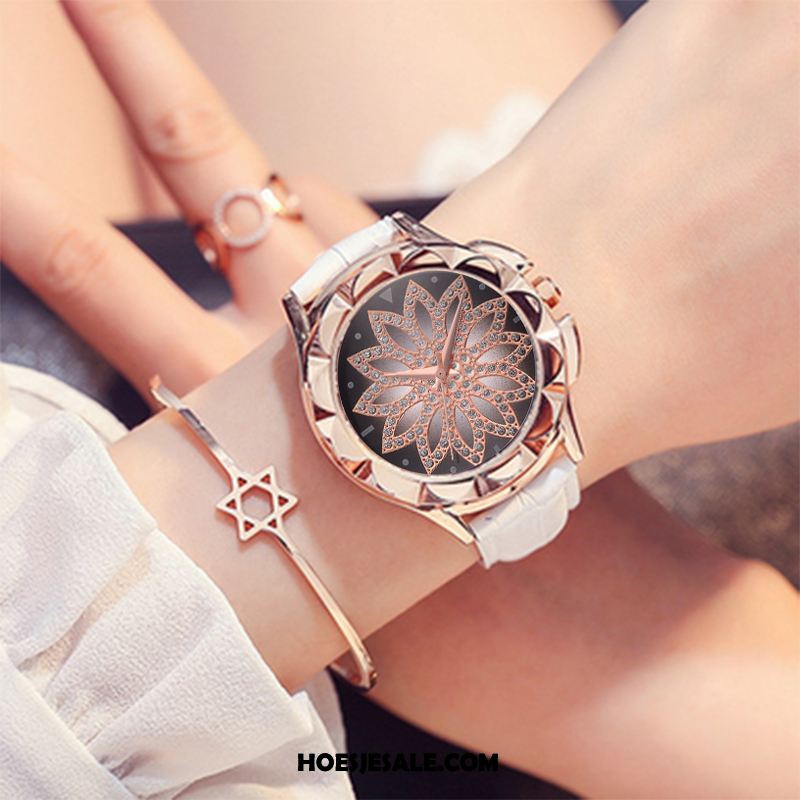 Horloges Dames Quartz Horloge Student Vrouwen Eenvoudig Trend Online