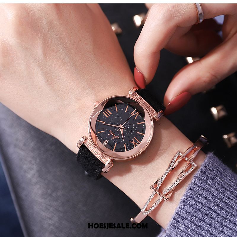 Horloges Dames Sterrenhemel 2018 Elegante Casual Mode Sale