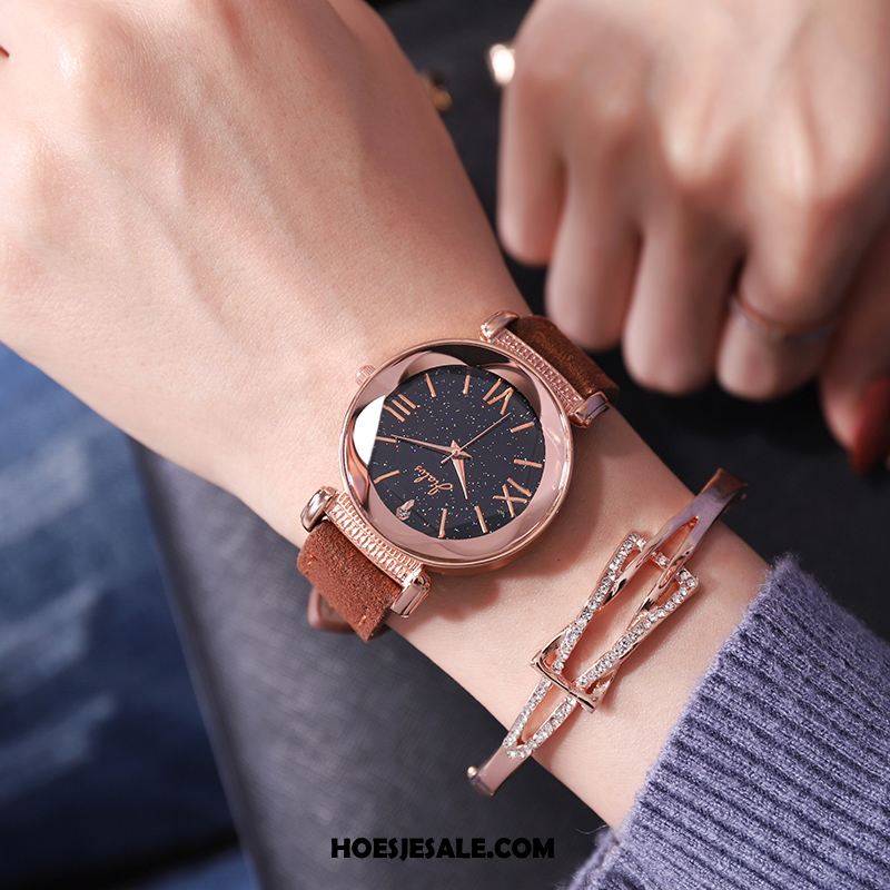 Horloges Dames Sterrenhemel 2018 Elegante Casual Mode Sale