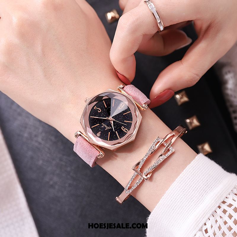 Horloges Dames Sterrenhemel 2018 Elegante Casual Mode Sale