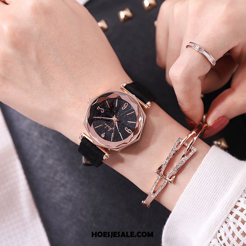 Horloges Dames Sterrenhemel 2018 Elegante Casual Mode Sale