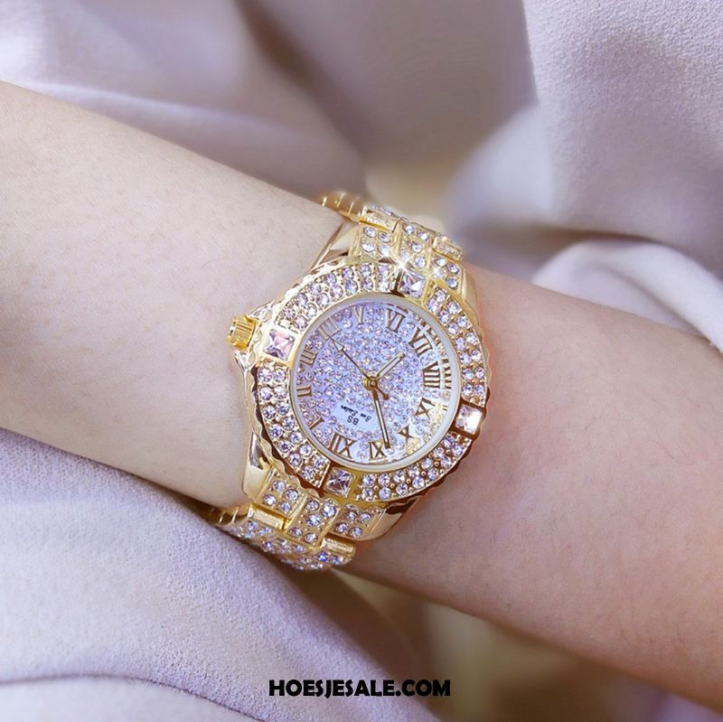 Horloges Dames Strass 2018 Horloge Vrouwen Nieuw Goedkoop