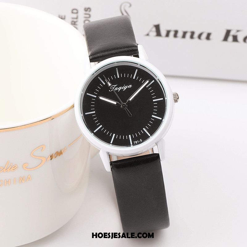 Horloges Dames Student Eenvoudig Strass Schattig Mini Winkel