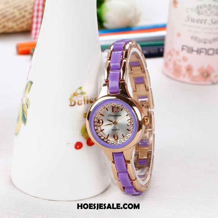 Horloges Dames Student Trend Waterdicht Armbanden Mode Goedkoop