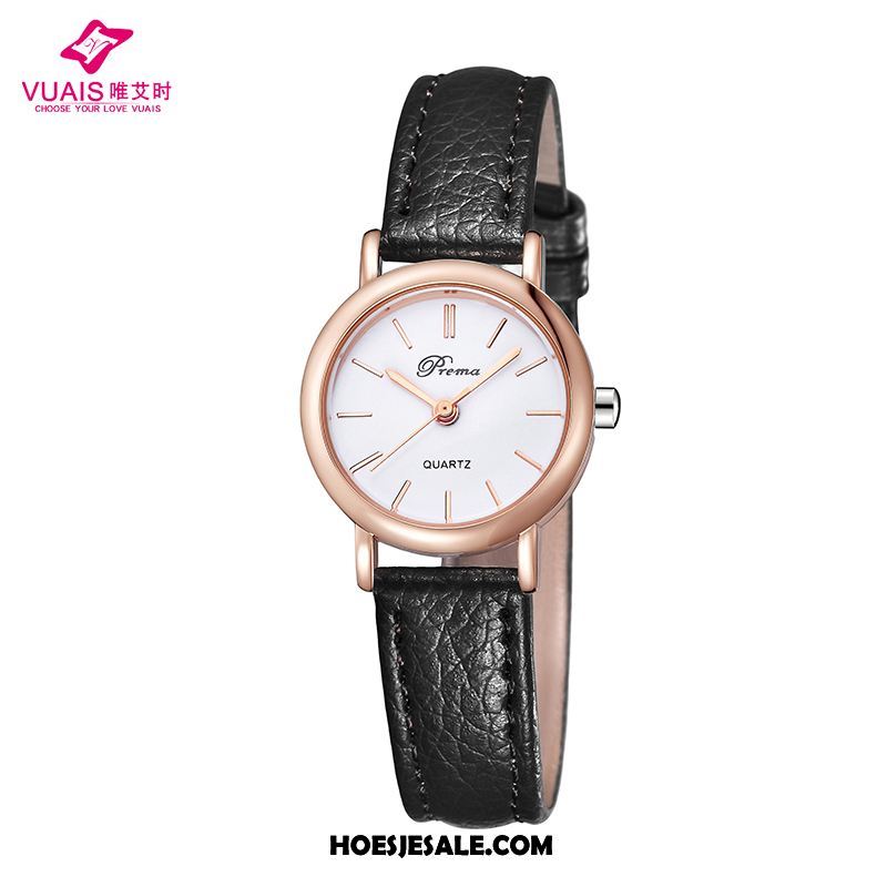 Horloges Dames Student Waterdicht Eenvoudig Mode Vintage Winkel