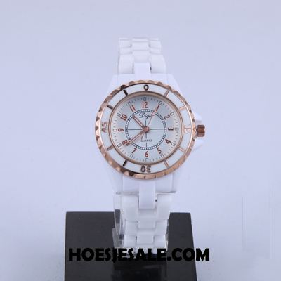 Horloges Dames Trend Horloge Lichtende Nachtwolken Echte Keramiek Goedkoop