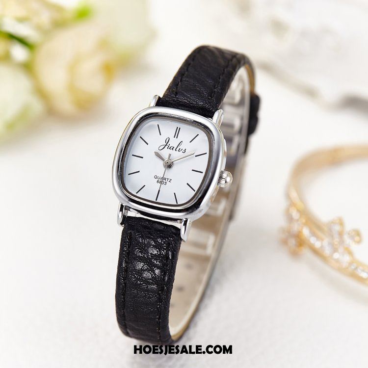 Horloges Dames Trend Vintage Casual Riem Horloge Korting