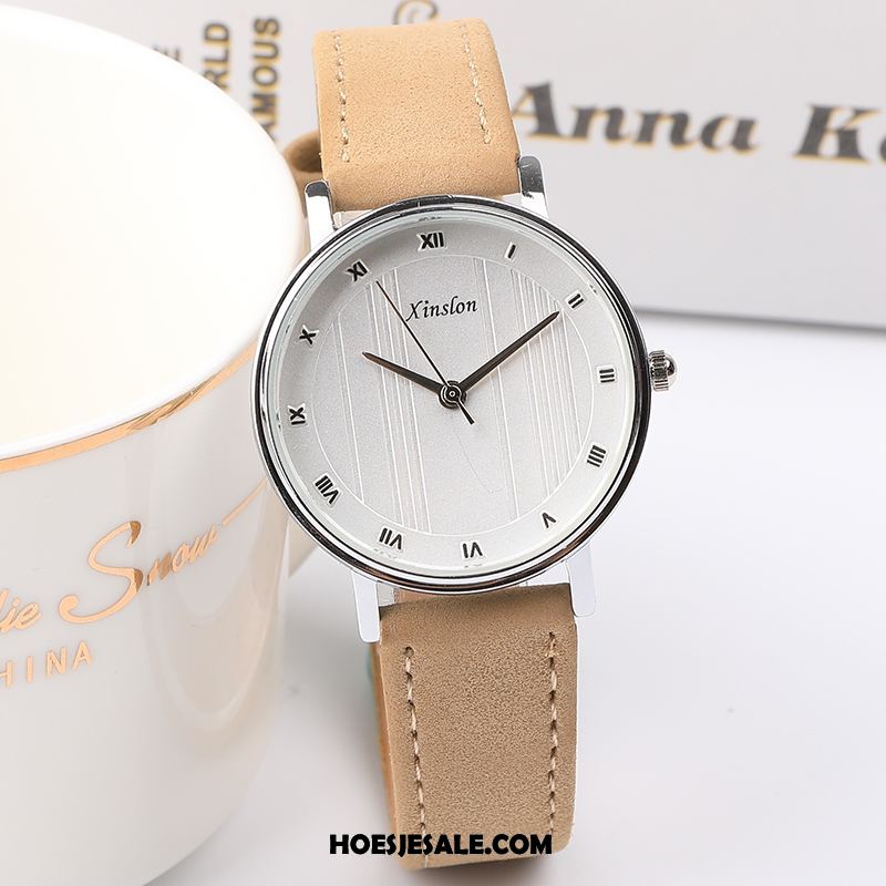 Horloges Dames Vintage Trend Elegante Vers Vrouwen Korting