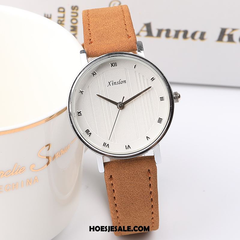 Horloges Dames Vintage Trend Elegante Vers Vrouwen Korting