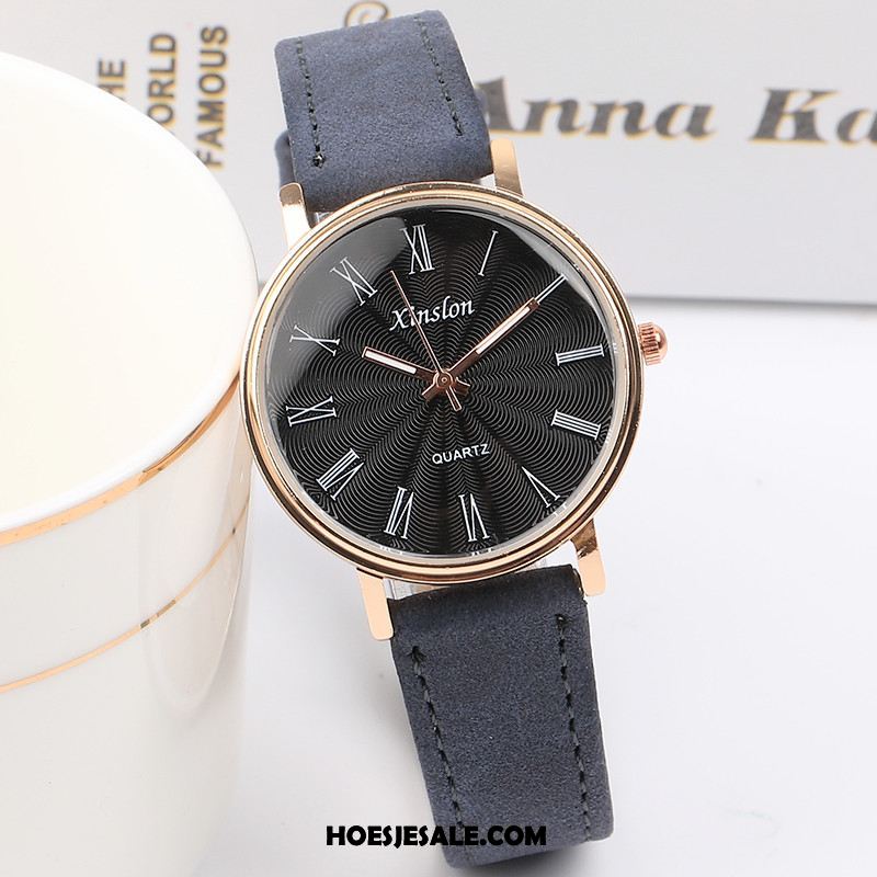 Horloges Dames Vintage Trend Elegante Vers Vrouwen Korting