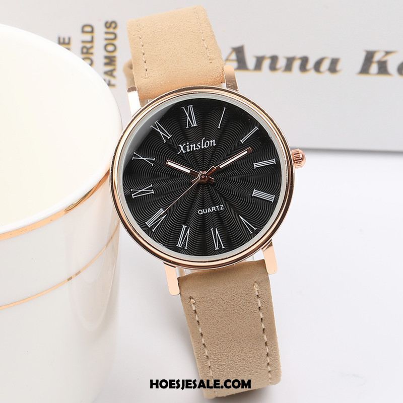 Horloges Dames Vintage Trend Elegante Vers Vrouwen Korting