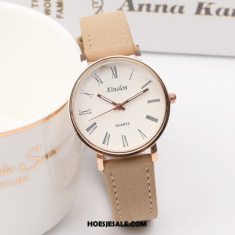 Horloges Dames Vintage Trend Elegante Vers Vrouwen Korting