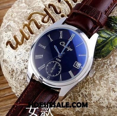 Horloges Dames Vrouwen Kalender Riem Waterdicht Mannen Goedkoop