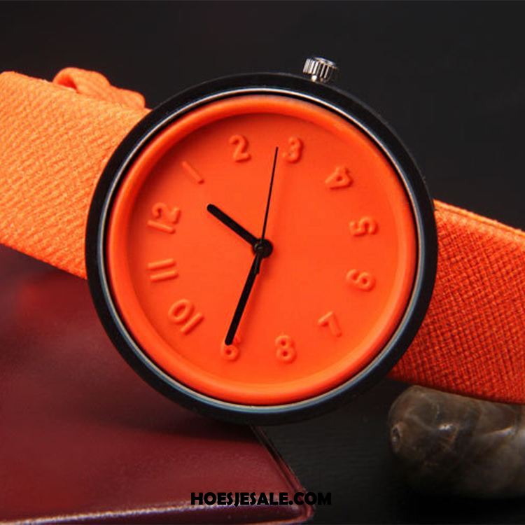 Horloges Dames Vrouwen Nieuw Canvas Scheppend Driedimensionaal Sale