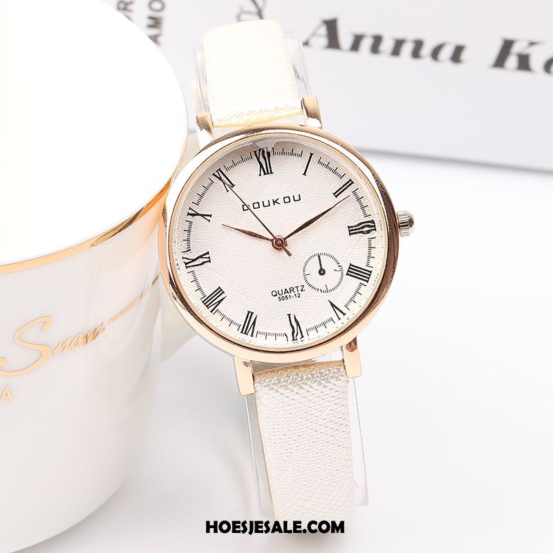 Horloges Dames Waterdicht Eenvoudig Dun Quartz Horloge Kunst Goedkoop