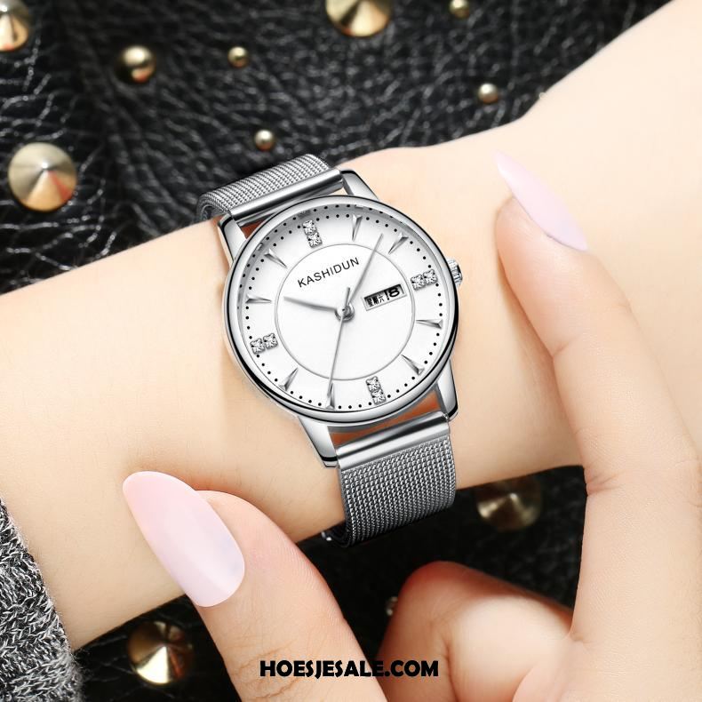 Horloges Dames Waterdicht Quartz Horloge Trend Casual Mode Goedkoop