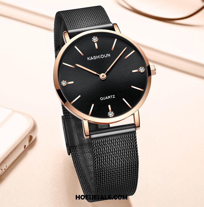 Horloges Dames Waterdicht Quartz Horloge Trend Casual Mode Goedkoop