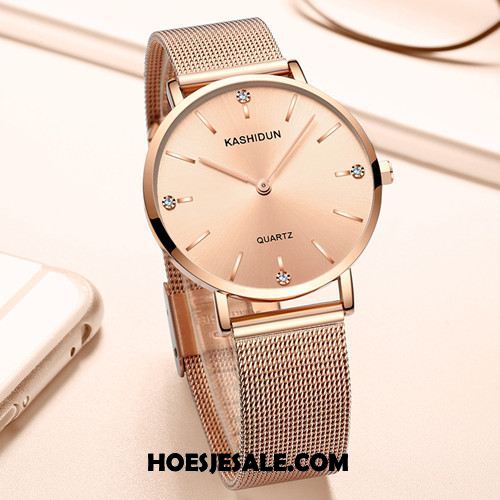 Horloges Dames Waterdicht Quartz Horloge Trend Casual Mode Goedkoop