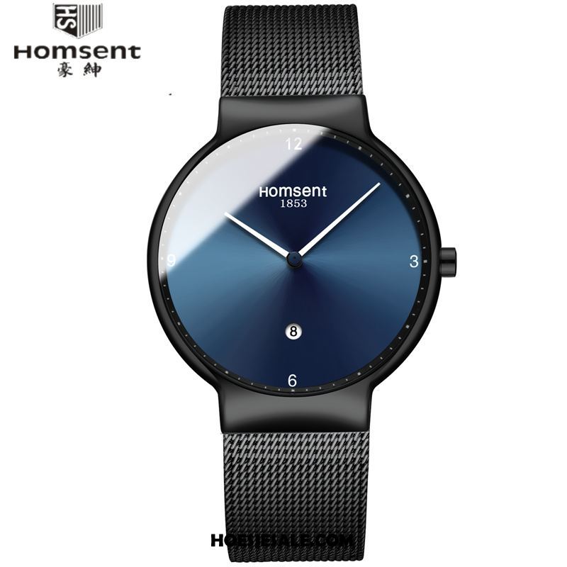 Horloges Heren Casual Dun Horloge Student Echte Kopen