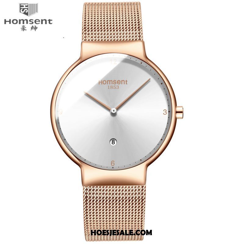 Horloges Heren Casual Dun Horloge Student Echte Kopen