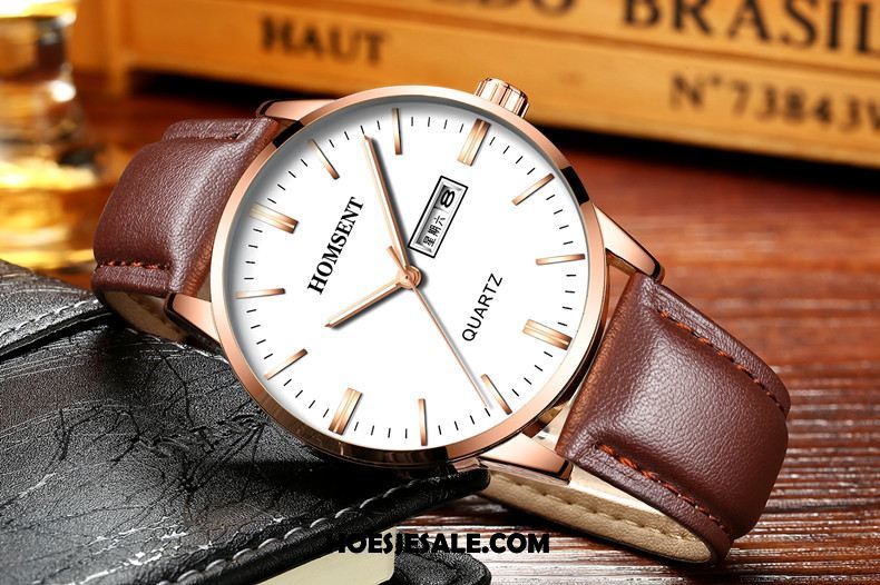 Horloges Heren Echte Casual Mannen Trend Eenvoudig Online