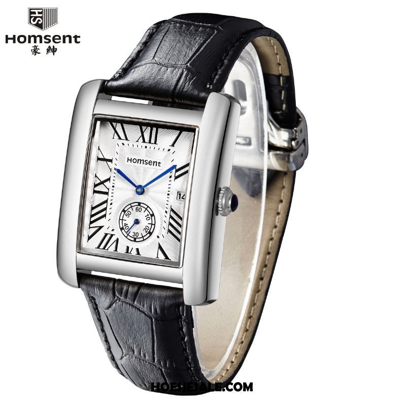 Horloges Heren Horloge Mannen Echt Leer Lovers Quartz Horloge Sale