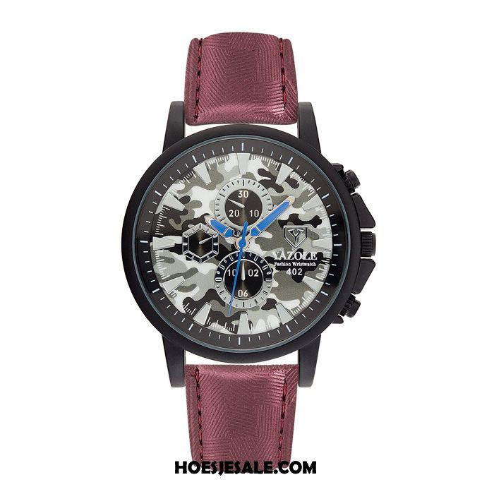 Horloges Heren Horloge Sport Riem Casual Quartz Horloge Sale