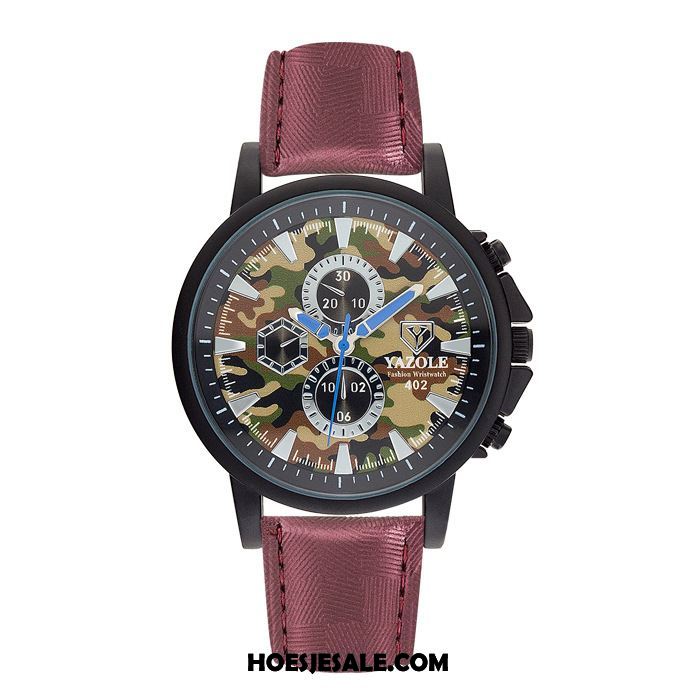 Horloges Heren Horloge Sport Riem Casual Quartz Horloge Sale