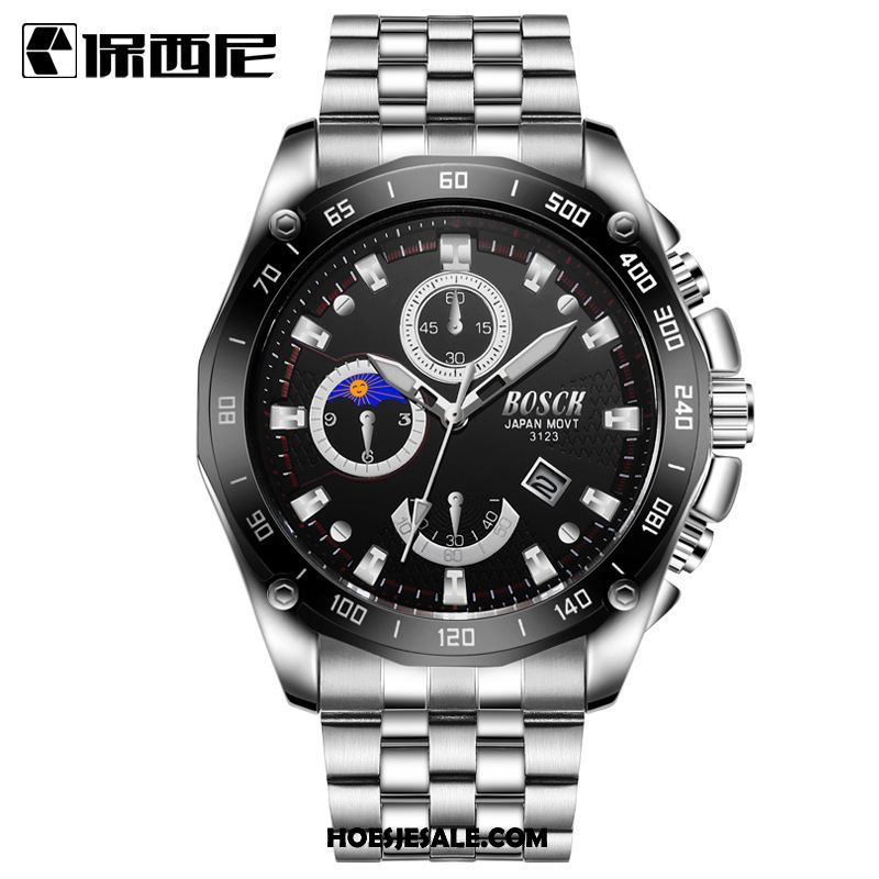 Horloges Heren Kalender Mannen Sport Silicone Horloge Online