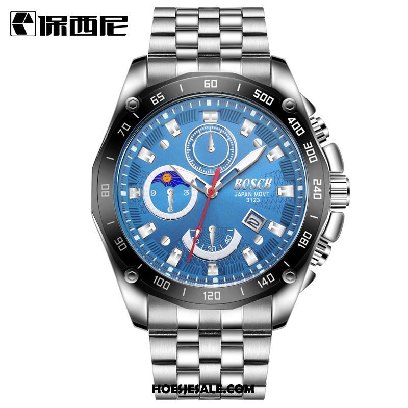 Horloges Heren Kalender Mannen Sport Silicone Horloge Online