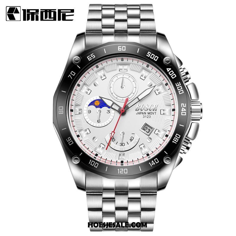 Horloges Heren Kalender Mannen Sport Silicone Horloge Online